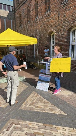 Infostand Marktplatz