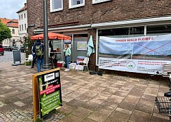 Infostand Marktplatz